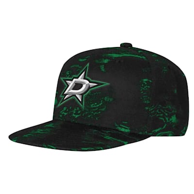  (Outerstuff Dynamics Flat Brim Snapback Hat - Dallas Stars - Youth)