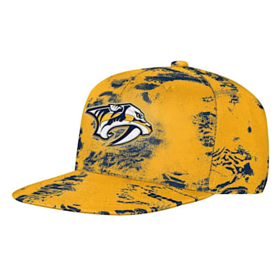  (Outerstuff Dynamics Flat Brim Snapback Hat - Nashville Predators - Youth)
