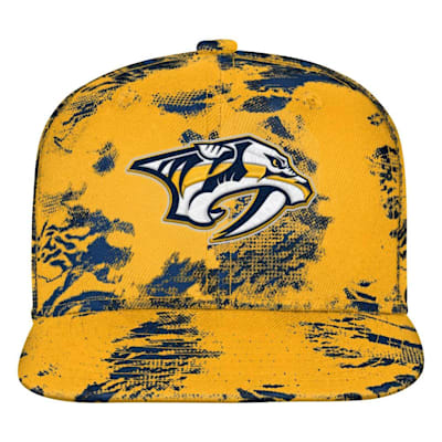  (Outerstuff Dynamics Flat Brim Snapback Hat - Nashville Predators - Youth)