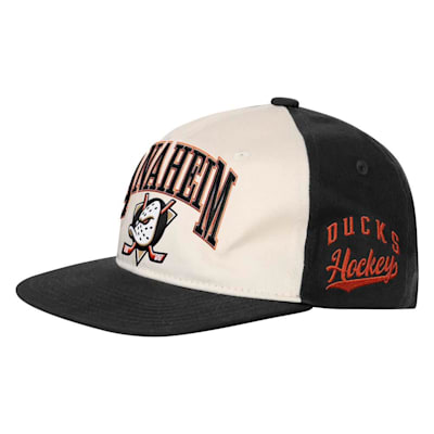  (Outerstuff Flatbrim Arch Snapback Hat - Anaheim Ducks - Youth)