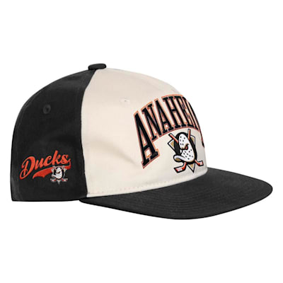  (Outerstuff Flatbrim Arch Snapback Hat - Anaheim Ducks - Youth)