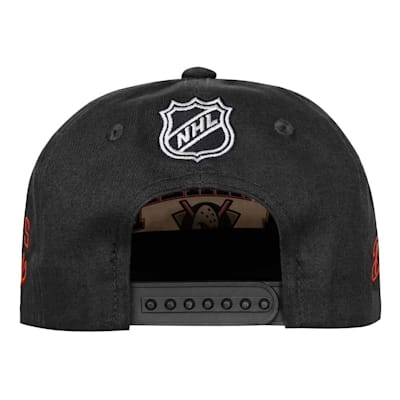  (Outerstuff Flatbrim Arch Snapback Hat - Anaheim Ducks - Youth)