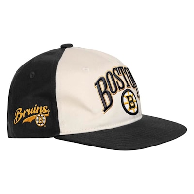  (Outerstuff Flatbrim Arch Snapback Hat - Boston Bruins - Youth)