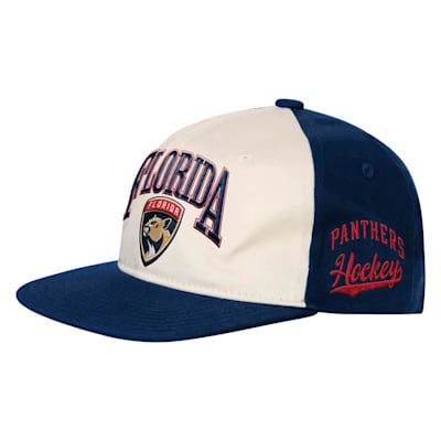  (Outerstuff Flatbrim Arch Snapback Hat - Florida Panthers - Youth)