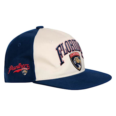  (Outerstuff Flatbrim Arch Snapback Hat - Florida Panthers - Youth)