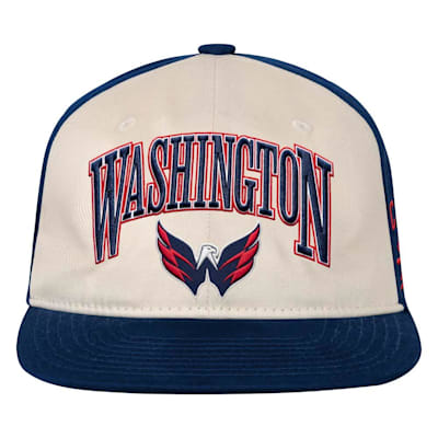  (Outerstuff Flatbrim Arch Snapback Hat - Washington Capitals - Youth)