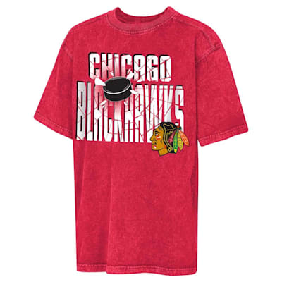  (Outerstuff Game Opener Short Sleeve Tee Shirt - Chicago Blackhawks - Youth)