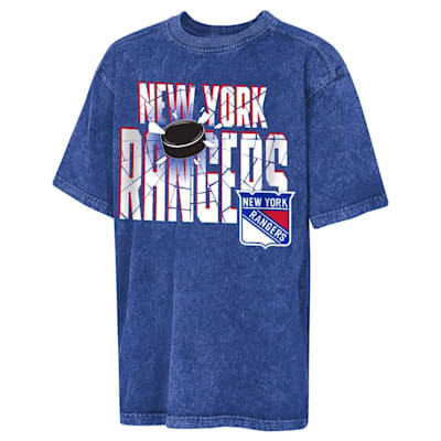  (Outerstuff Game Opener Short Sleeve Tee Shirt - New York Rangers - Youth)
