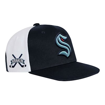  (Outerstuff Hockey Block Flat Brim Hat - Seattle Kraken - Youth)