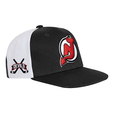  (Outerstuff Flat Brim Snapback Hat - New Jersey Devils - Youth)