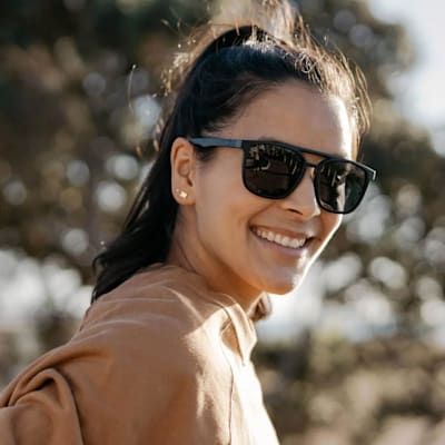  (Knockaround Black on Black Brightsides Sunglasses - Womens)