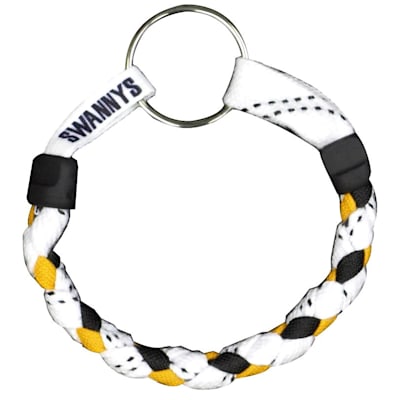 White/Black/Yellow (Swannys Keychain)