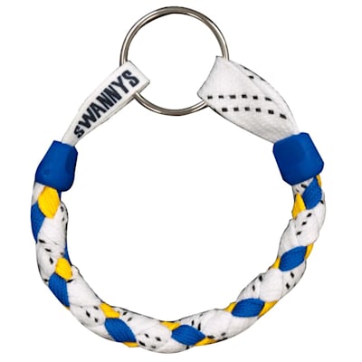 White/Royal/Yellow (Swannys Keychain)