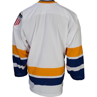 Back View (Mad Brothers Charlestown Chiefs Hockey Jersey - Mens)