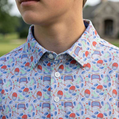  (Chalk Talk Sports Hockey Polo - Elite - Youth)