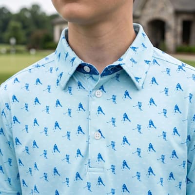  (Chalk Talk Sports Light the Lamp Polo - Youth)