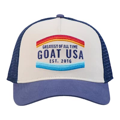  (Goat USA Greatest Of All Time Trucker Hat - Adult)