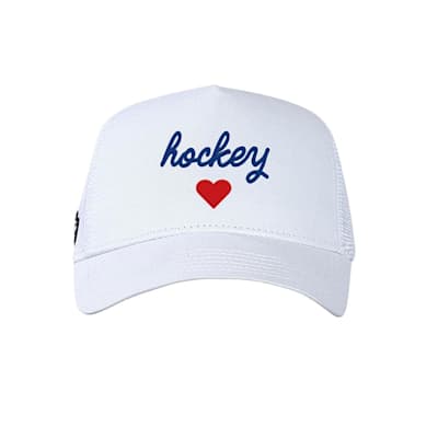  (Hype and Vice Hockey Heart Trucker Snapback Hat - Womens)