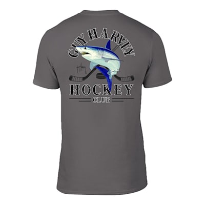  (Guy Harvey Shark Hockey Club Tee Shirt - Adult)