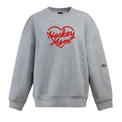 (Hype and Vice Hockey Mom Heart Crewneck - Womens)