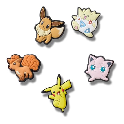  (Crocs Jibbitz Charms 5pk - Pokémon - Youth)