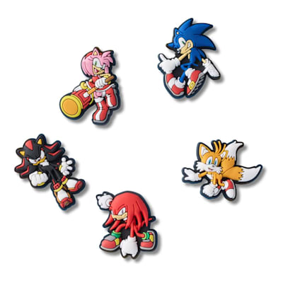  (Crocs Jibbitz Charms 5pk - Sonic the Hedgehog - Youth)