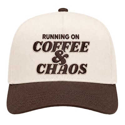  (Hockeys Better Coffee and Chaos Snapback Hat - Womens)