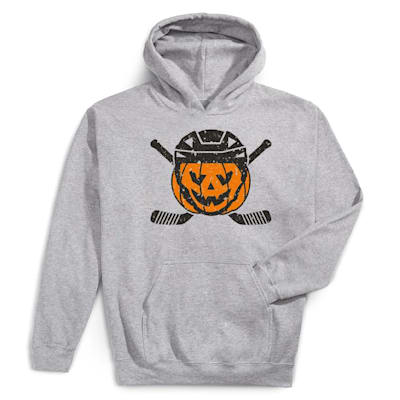  (Chalk Talk Sports Helmet Pumpkin Hoodie - Youth)