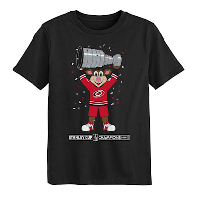  (Outerstuff Stanley Cup Champions Mascot Tee Shirt - Carolina Hurricanes - Youth)