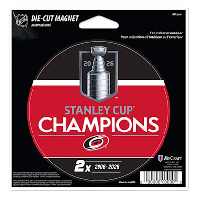  (Wincraft 2026 Stanley Cup Champion Die Cut Magnet - Carolina Hurricanes)