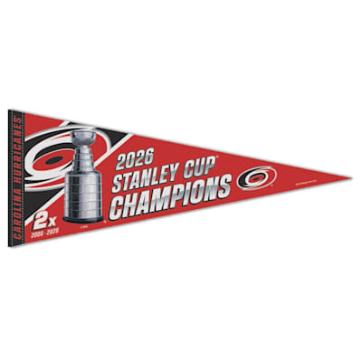  (Wincraft Carolina Hurricanes Stanley Cup Champs Premium Pennant - 12" x 30")