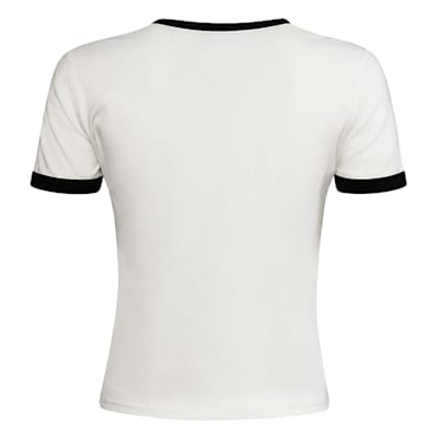  (Hype and Vice Ringer Tee Shirt - Boston Bruins - Womens)