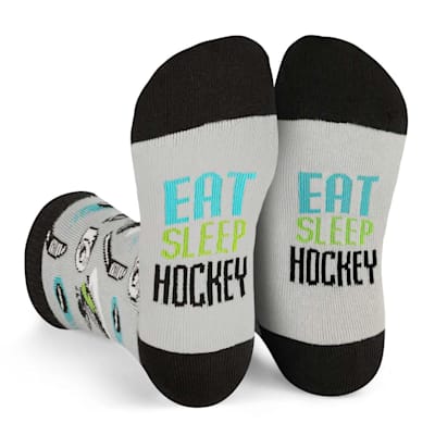  (Lavley Eat Sleep Hockey Socks - Youth)