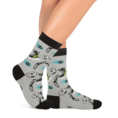  (Lavley Eat Sleep Hockey Socks - Youth)
