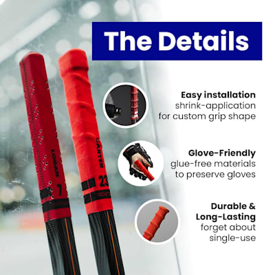  (RocketGrip - Rubber Hockey Stick Grip)