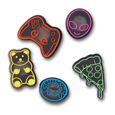  (Crocs Jibbitz Charms 5pk - LED Dude Bro)