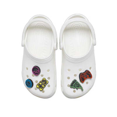  (Crocs Jibbitz Charms 5pk - LED Dude Bro)