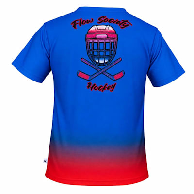  (Flow Society Pixel Gradient Hockey Tee Shirt - Youth)