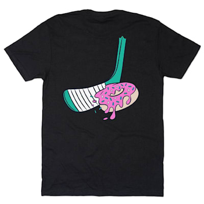  (Chalk Talk Sports Hockey Donut Tee Shirt - Youth)