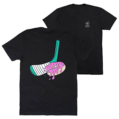  (Chalk Talk Sports Hockey Donut Tee Shirt - Youth)
