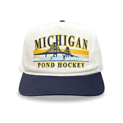  (Celly Hockey Co. Michigan Pond Hockey Snapback Hat - Adult)