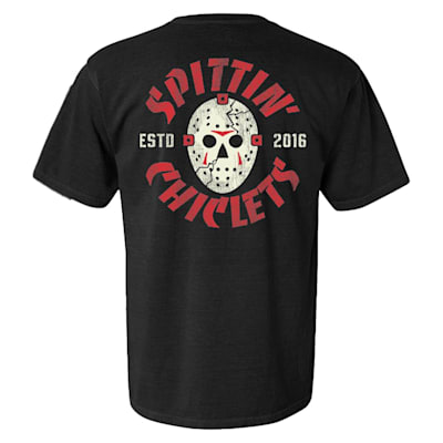  (Barstool Sports Spittin' Chiclets Face Mask Tee Shirt - Adult)