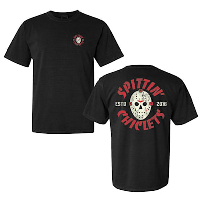  (Barstool Sports Spittin' Chiclets Face Mask Tee Shirt - Adult)