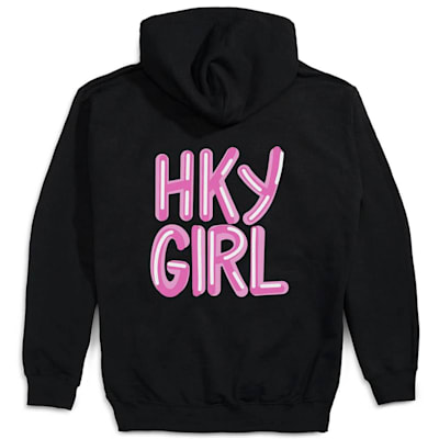  (Chalk Talk Sports Hockey Girl Hoodie - Youth)