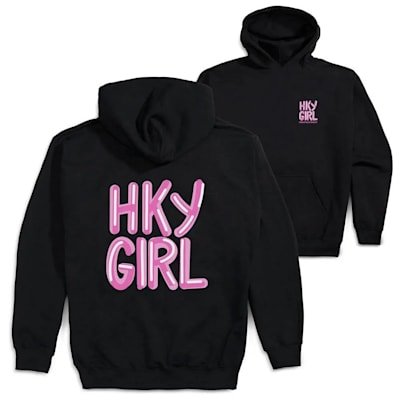  (Chalk Talk Sports Hockey Girl Hoodie - Youth)