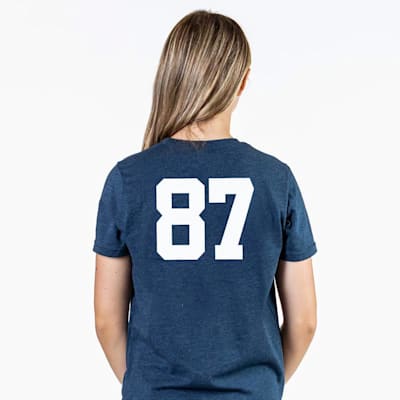  (Chalk Talk Sports Play Like a Girl Hockey Tee Shirt - Youth)