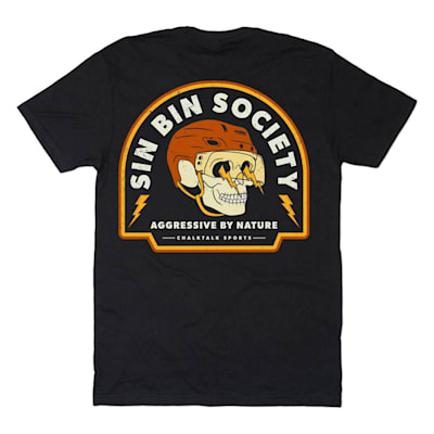  (Chalk Talk Sports Sin Bin Society Tee Shirt - Adult)