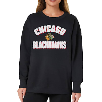  (Concepts Sports Ascent Fleece Long Sleeve Tee Shirt - Chicago Blackhawks - Womens)