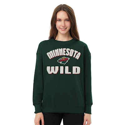  (Concepts Sports Ascent Fleece Long Sleeve Tee Shirt - Minnesota Wild - Womens)