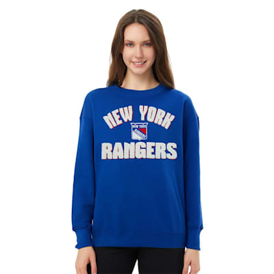 (Concepts Sports Ascent Fleece Long Sleeve Tee Shirt - New York Rangers - Womens)